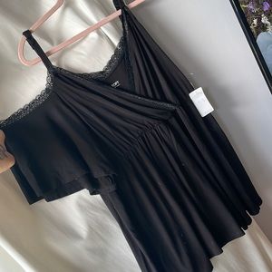 Torrid Flowy Cold Shoulder Tshirt